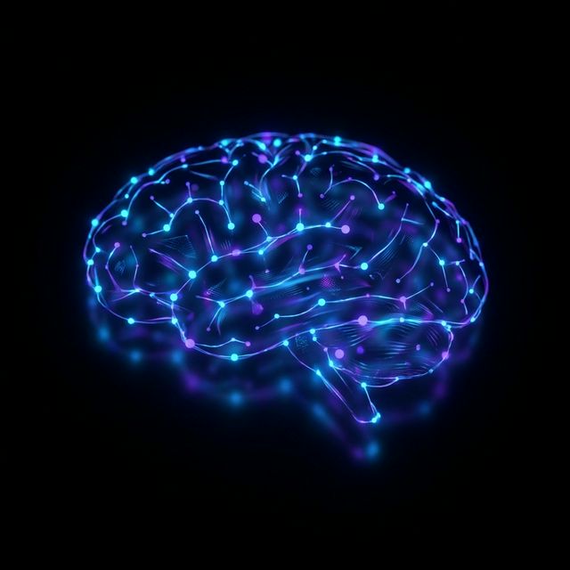 AI neural network visualization